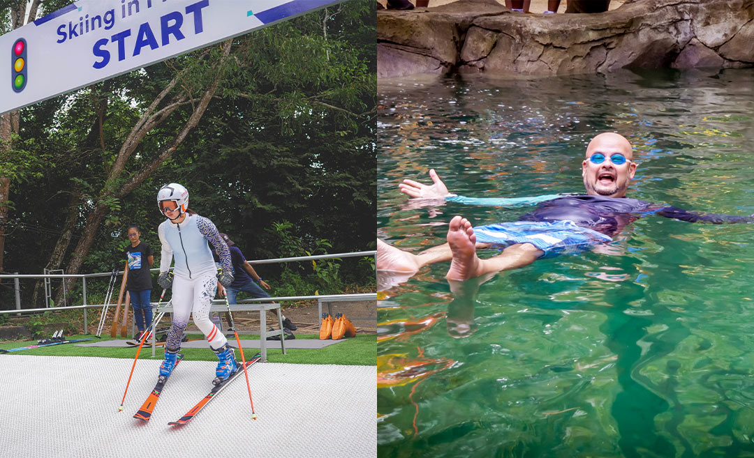 New To ESCAPE Penang: Malaysia's First Ski Slope & A Dead Sea Pool