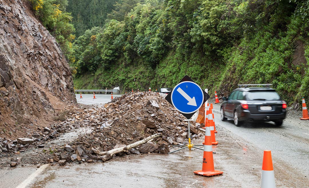 Safety Tips: Ways To Stay Safe During a Landslide