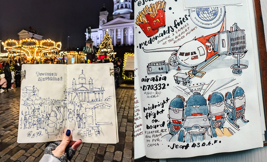 Have Sketchbook, Will Travel: A Beginner’s Guide To Urban Sketching