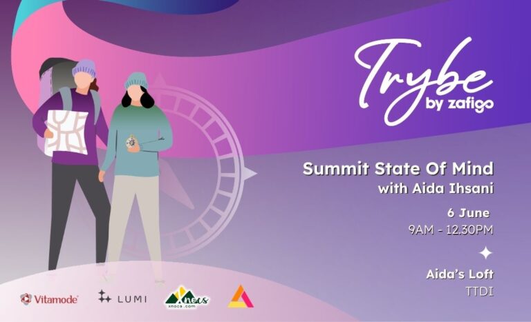 Trail Lessons & Real Talk: Join Our Next Trybe by Zafigo Session With Aida Ihsani